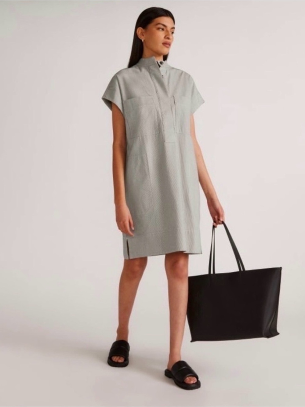 Everlane Heavy Organic Cotton Shift Dress